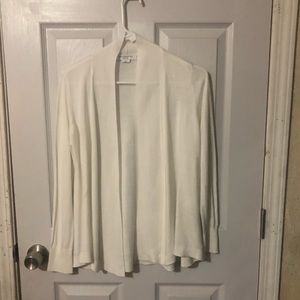 Liz Claiborne Off White Cardigan Petite Small